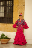 Traje Flamenca Buganvilla