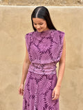 Conjunto Tul hojas