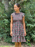 Vestido engomado corto