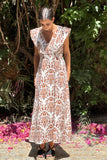 Vestido Proba marrón