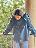Camisa denim Grey