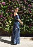 Vestido tul Blue