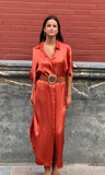 Oversize Raso teja