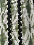 Conjunto pikillo verde estampado