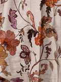 Conjunto asimétrico bombacho flores Beig