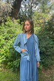 Chaqueta denim fluida