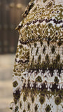 Vestido engomado estampado