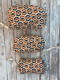 Set 3 neceseres camel /negro