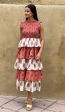 Vestido Tozzi teja