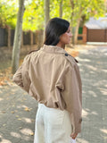 Gabardina corta