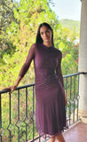 Vestido tul rizado Okka