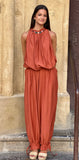 Conjunto Stone bombacho teja