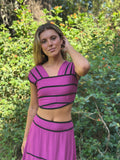 Conjunto Sella magenta