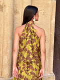 Conjunto Halter flores