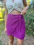 Falda pareo Cherry