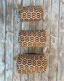 Set 3 neceseres camel/topo