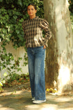 Jeans back wards