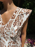 Vestido Proba marrón