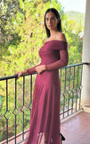 Vestido tul Bourdeos