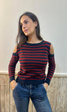 Jersey Cut Out rayas