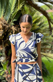 Conjunto líneas azul