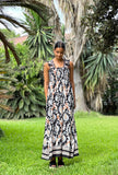 Vestido engomado Gruno negro