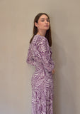 Vestido falda frunce central