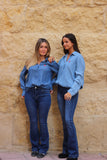 Jeans campana básico