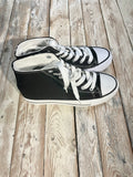 Zapatillas tela black