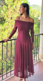 Vestido tul Bourdeos