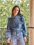 Camisa denim Grey