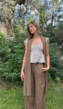 Conjunto Chaleco largo