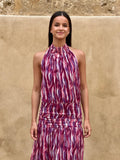 Vestido Halter Tul