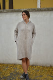 Vestido punto topo