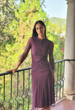 Vestido tul rizado Okka