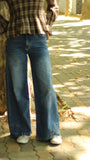 Jeans back wards