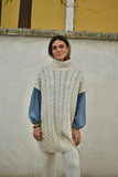 Chaleco Oversize Beig