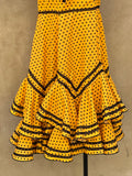 Flamenca zig zag amarillo