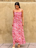 Vestido palabra de honor Umbri