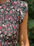 Vestido engomado corto