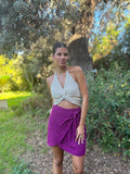 Falda pareo Cherry