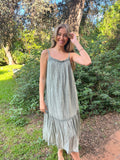 Vestido Lino decolorado