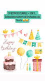 FIESTA DE CUMPLEAÑOS POR NIÑO 10€