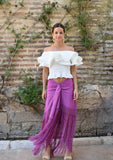Falda mantón buganvilla