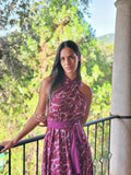 Vestido Treen buganvilla