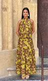 Conjunto Halter flores