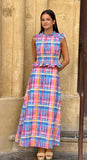 Conjunto engomado cuadros