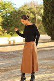 Falda polipiel