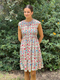 Vestido engomado corto