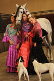 Traje flamenca Malva